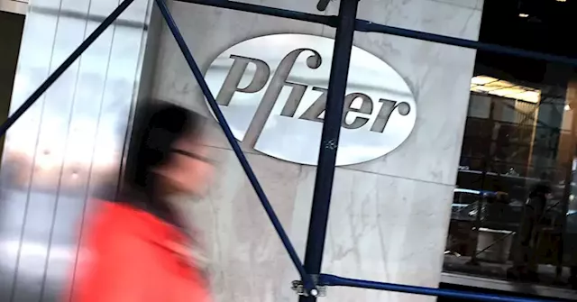 Pfizer's earnings beat forecast, but shares fall as company's outlook disappoints