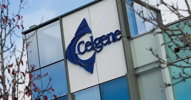 Celgene falls 8 percent after Wellington Management says it opposes Bristol-Myers acquisition