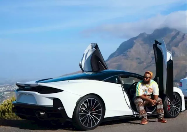 ‘Rubbish!’: Cassper laughs off car company's claim of McLaren hire