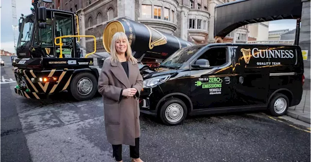 Guinness begins use of electric trucks and vans | Business Post