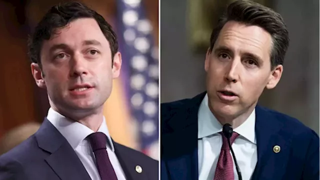 Ossoff, Hawley introduce bills that would ban U.S. lawmakers from trading stocks