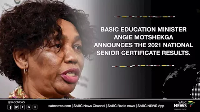 VIDEO: 2021 National Senior Certificate Examination Results announcement - SABC News - Breaking news, special reports, world, business, sport coverage of all South African current events. Africa's news leader.