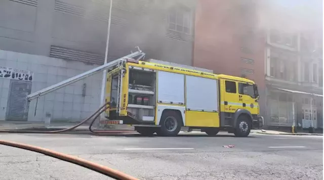 Emergency services still on standby at China emporium in Durban following Friday's fire - SABC News - Breaking news, special reports, world, business, sport coverage of all South African current events. Africa's news leader.