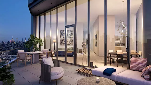 $19.5M Brooklyn penthouse in waterfront development hits market as borough's most expensive listing