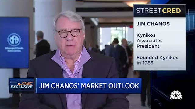 Jim Chanos says the notion that the Fed will always bail out the stock market is dangerous