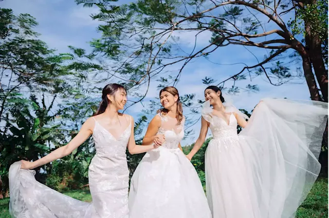 This women-led business lets brides rent designer wedding gowns for the big day