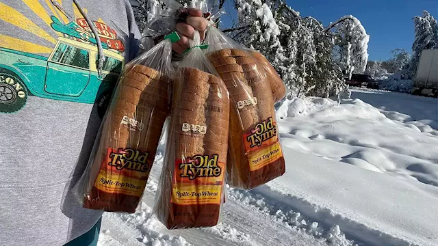 Couple, bread company praised for passing out loaves to stuck drivers on I-95