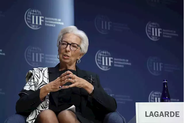 Business Maverick: ECB’s Lagarde Says Euro Area Isn’t Currently in a Recession