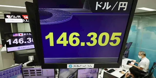 Dollar briefly trades at highest level against the yen in more than 30 years amid Thursday's market volatility