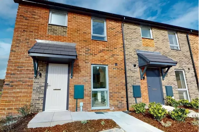 Bargain: Brand new three-bed terraced Lancashire home on the market for £57,500