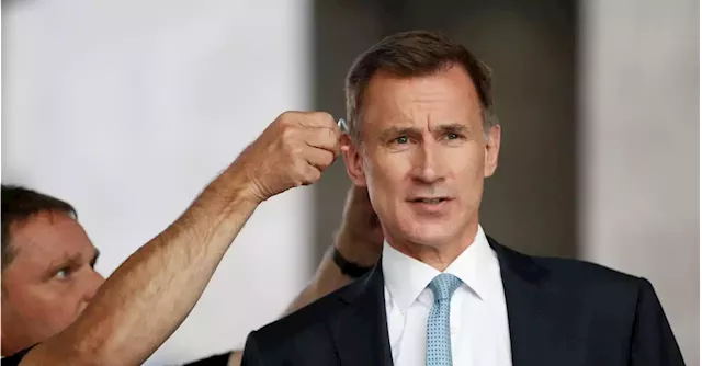 Jeremy Hunt could become next UK finance minister - Times