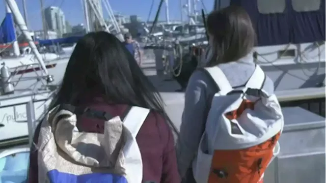 Victoria company makes backpacks out of sails