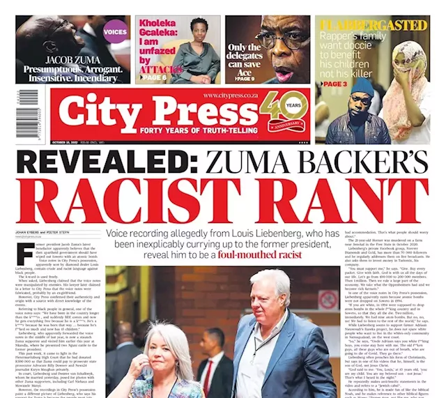 What’s in City Press: Mpumalanga departments lost R500m in PPE corruption – SIU | Illegal chrome mining escalates in Limpopo to feed the Chinese market | Citypress