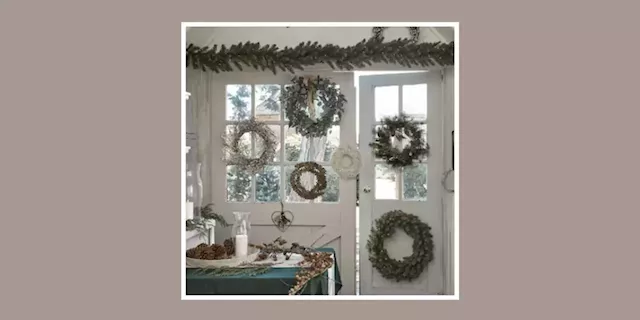 The White Company reveals festive wreath inspiration