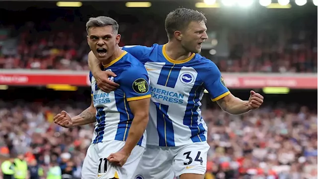 Trossard hat-trick earns Brighton hard-fought draw at Liverpool - SABC News - Breaking news, special reports, world, business, sport coverage of all South African current events. Africa's news leader.