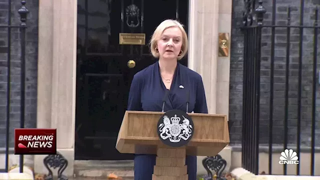 UK Prime Minister Liz Truss resigns after failed budget and market turmoil