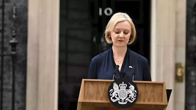 UK Prime Minister Liz Truss resigns after failed budget and market turmoil