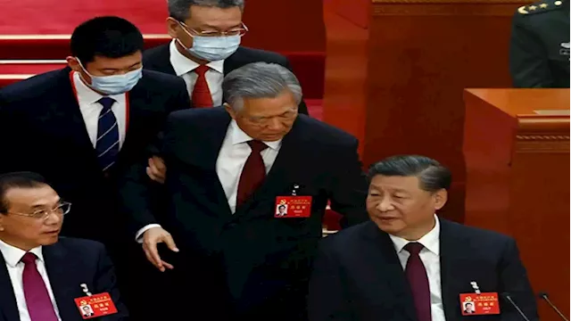 Chinese former-President Hu Jintao escorted out of party congress - SABC News - Breaking news, special reports, world, business, sport coverage of all South African current events. Africa's news leader.