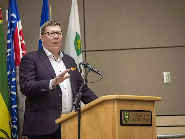 Moe touts Saskatchewan role in global energy, food security during business speech