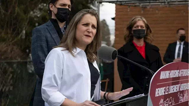 Finance Minister Chrystia Freeland to deliver budget update next week - BNN Bloomberg