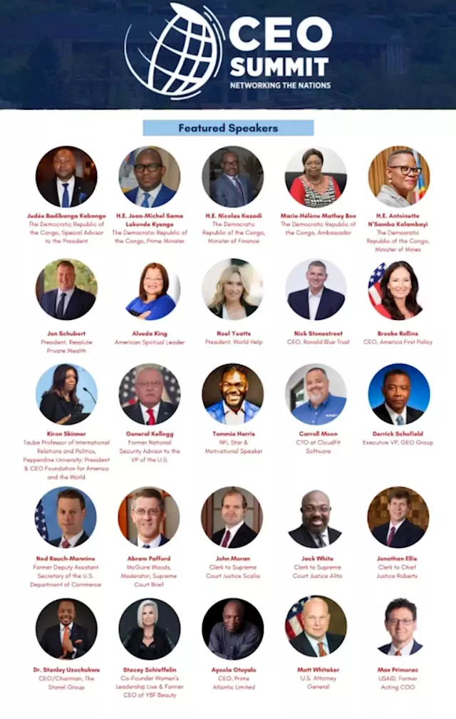 Stanley Uzochukwu, other world CEOs to speak to global business leaders in USA