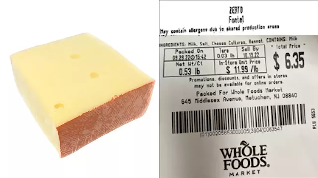 Whole Foods Market recalls cheese from stores Connecticut, New Jersey and New York