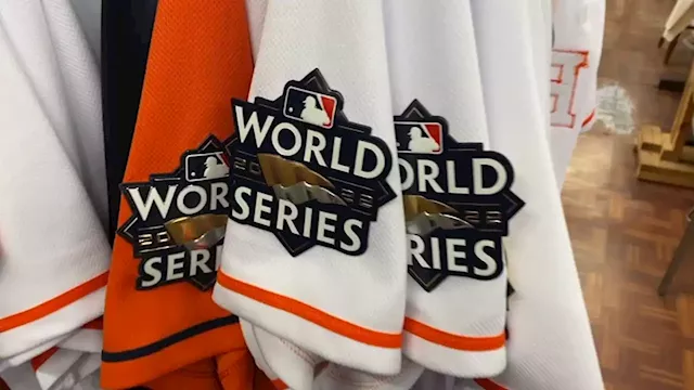 Meet the family owned tailor business responsible for the Astros World Series jerseys