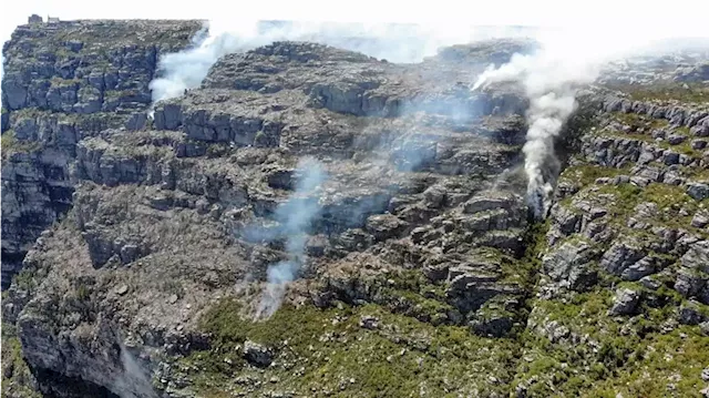 Table Mountain fire: Cableway back in business, despite damage to wooden boardwalk | News24