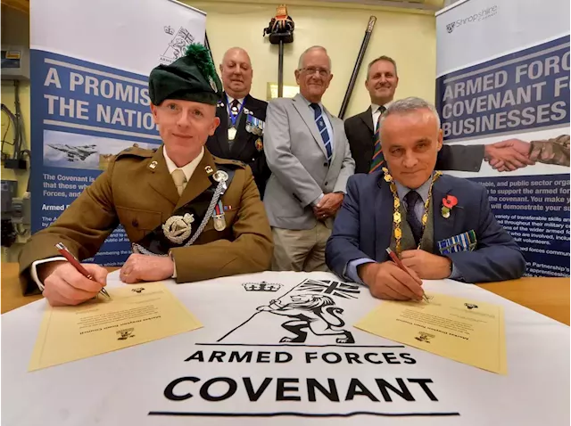 Market Drayton Town Council in pledge to help ex-service people find their feet in civvy street