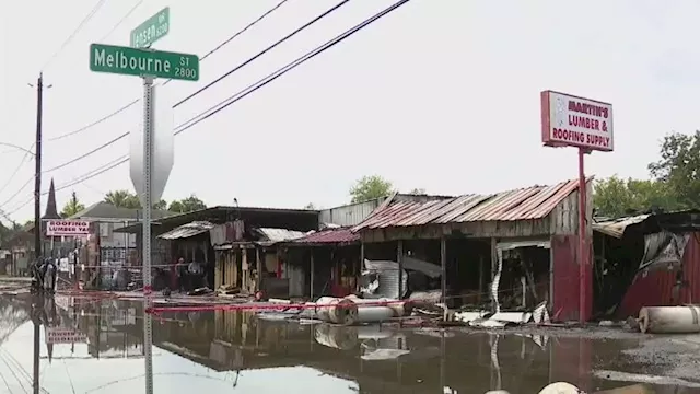 Family-owned business in north Houston demolished after fire, investigators suspect possible arson