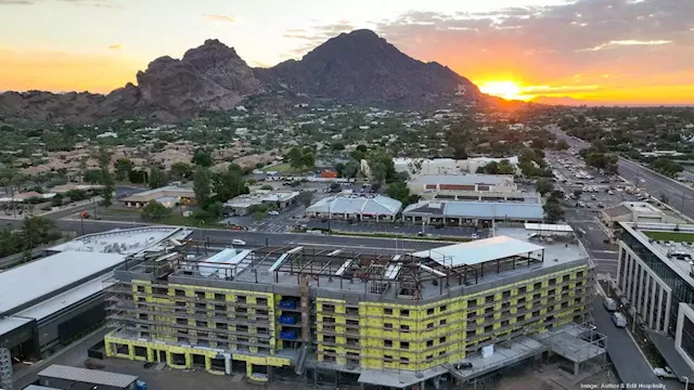 Sam Fox’s Global Ambassador hotel reaches construction milestone - Phoenix Business Journal