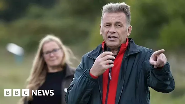 Hampshire: TV's Chris Packham joins investment zone protest