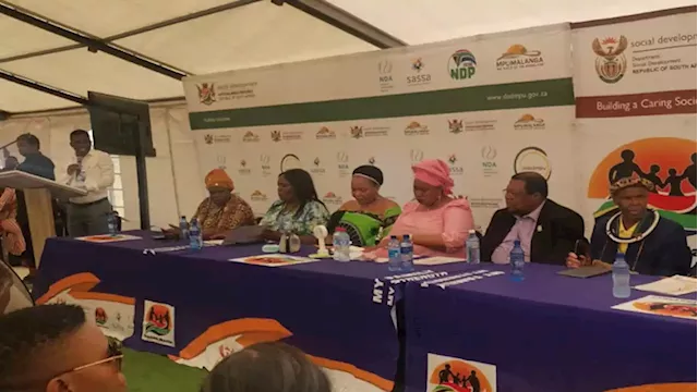 Department of Social Development commemorates International Day of Families in Mkhondo - SABC News - Breaking news, special reports, world, business, sport coverage of all South African current events. Africa's news leader.