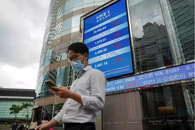 Hong Kong stocks finish sharply lower