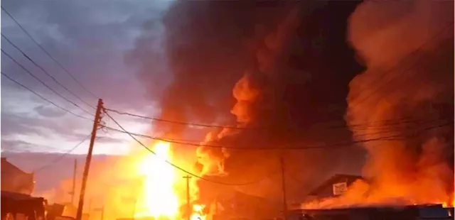 Fire guts Chinese company in Ogun