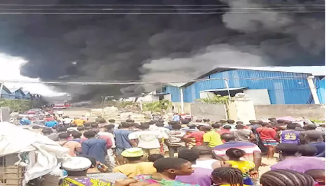 Fire guts Ogun Chinese company, destroys property