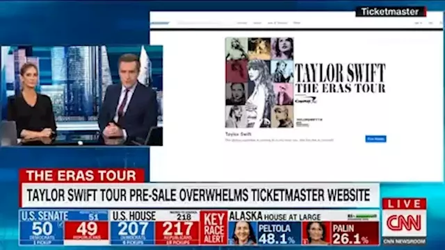 Taylor Swift fans irate at Ticketmaster as huge tour pre-sale demand snarls site | CNN Business