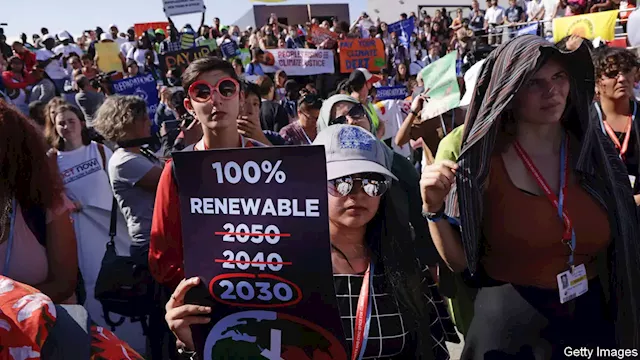 What is the fossil-fuel industry doing at COP27?