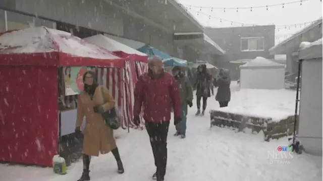 Holiday shopping at Brockville’s Christmas Market