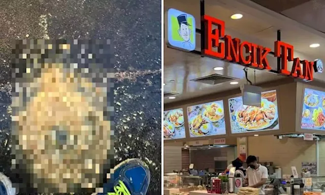 Man shows vomit to Encik Tan outlet manager, claims he got ill from its food which company refutes