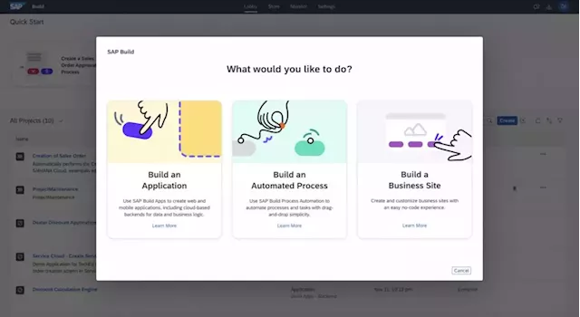SAP Build lets business users create apps, addresses skills shortage