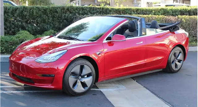 For $29,500, This Company Will Turn Your Tesla Model 3 Into A Convertible | Carscoops