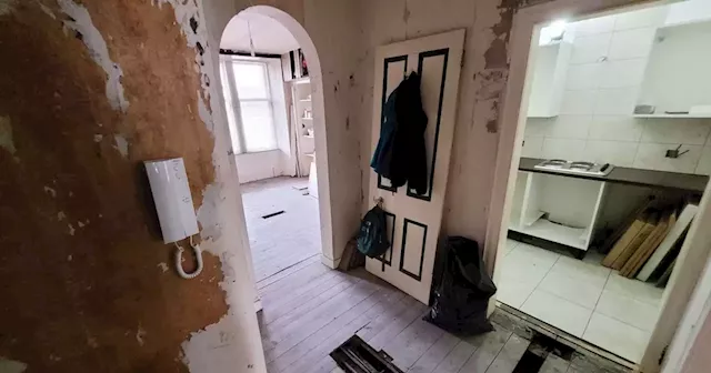 Glasgow fixer-upper flat hits the market for £45k as one of cheapest in city