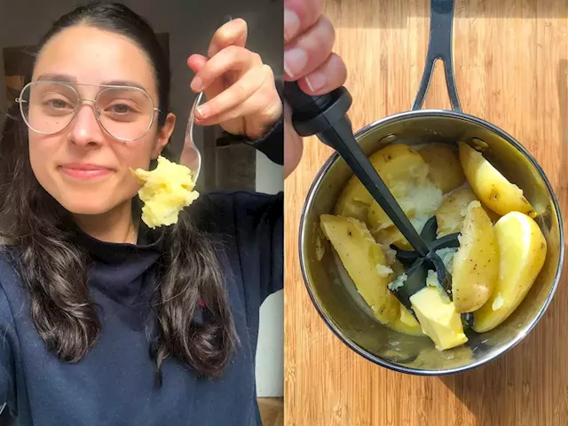 I tried a TikTok hack for making the best mashed potatoes and I'll never use plain salted water again | Business Insider