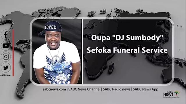 LIVE: DJ Sumbody funeral service - SABC News - Breaking news, special reports, world, business, sport coverage of all South African current events. Africa's news leader.