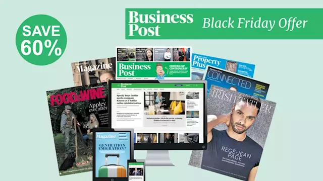 An exclusive Black Friday offer from the Business Post