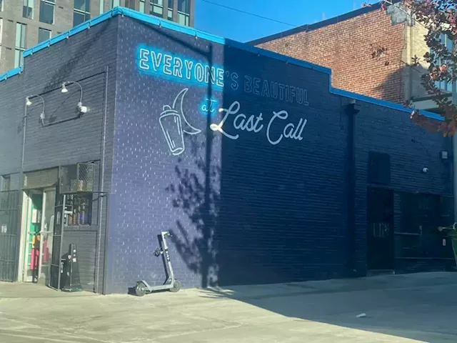 Last Call painted in Union Market - PoPville