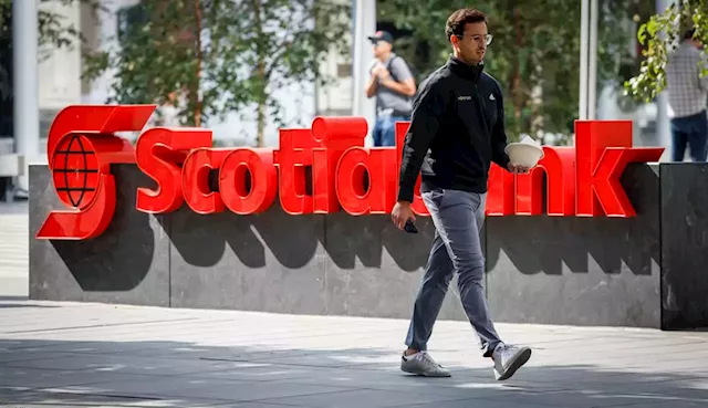 Scotiabank’s fourth-quarter profit falls on capital market slump, provisions