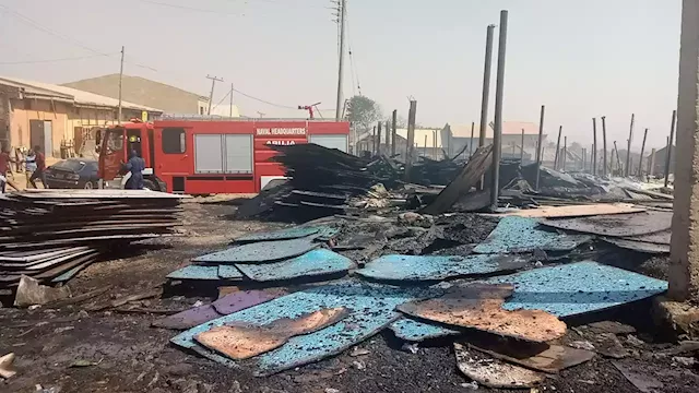 Fire guts 150 shops in Kachako Market in Kano