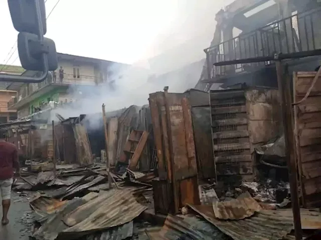 Fire razes another Anambra market